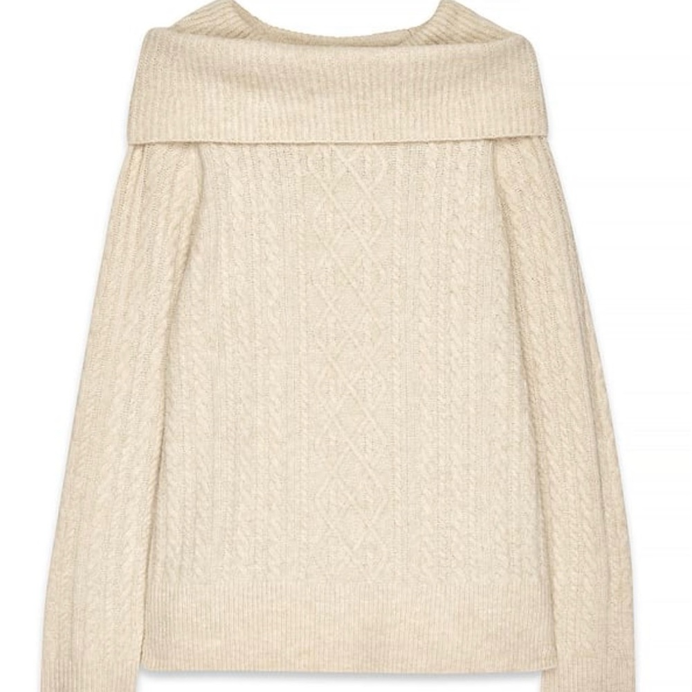 Cable Knitted Turtle Neck Sweater NAKD